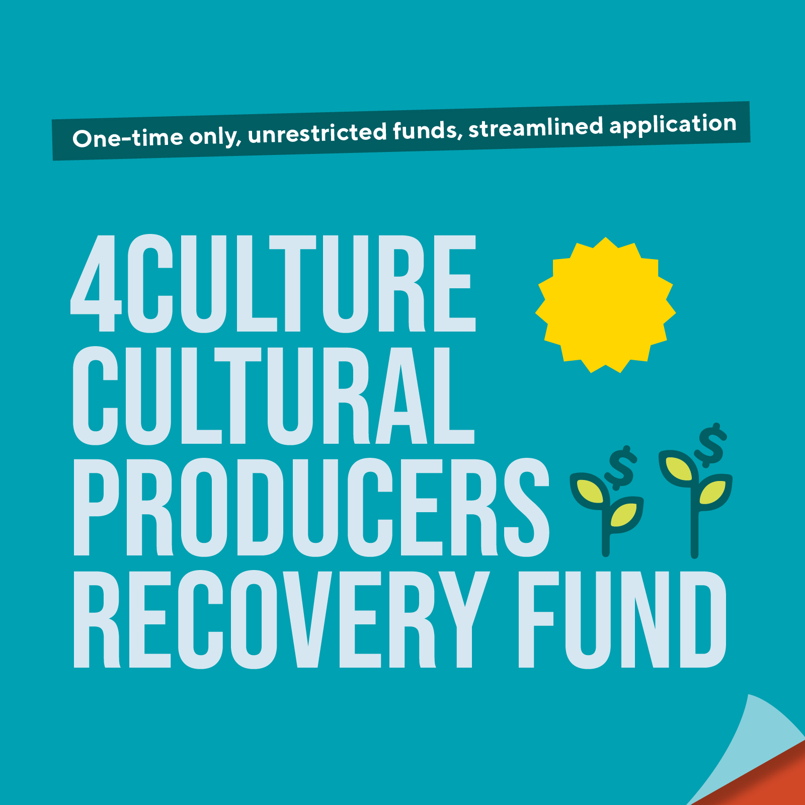 4Culture Cultural Producers Recovery Fund Workshop