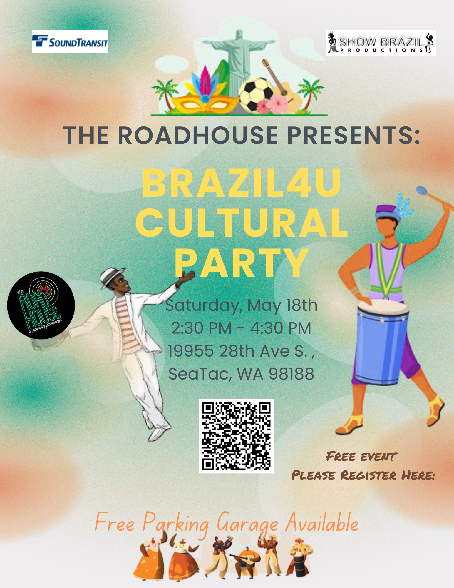 “The Sounds of the Roadhouse” Brazil 4U Cultural Party