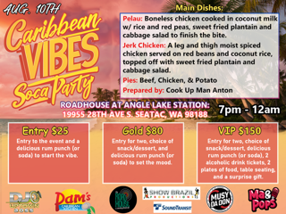 CARIBBEAN VIBE PARTY/BACK YARD PARTY