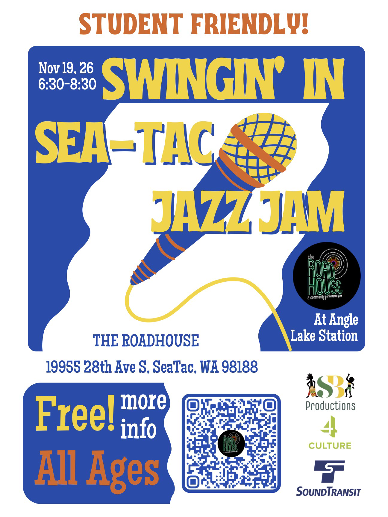 Swigin’ In SeaTac Jazz Jam