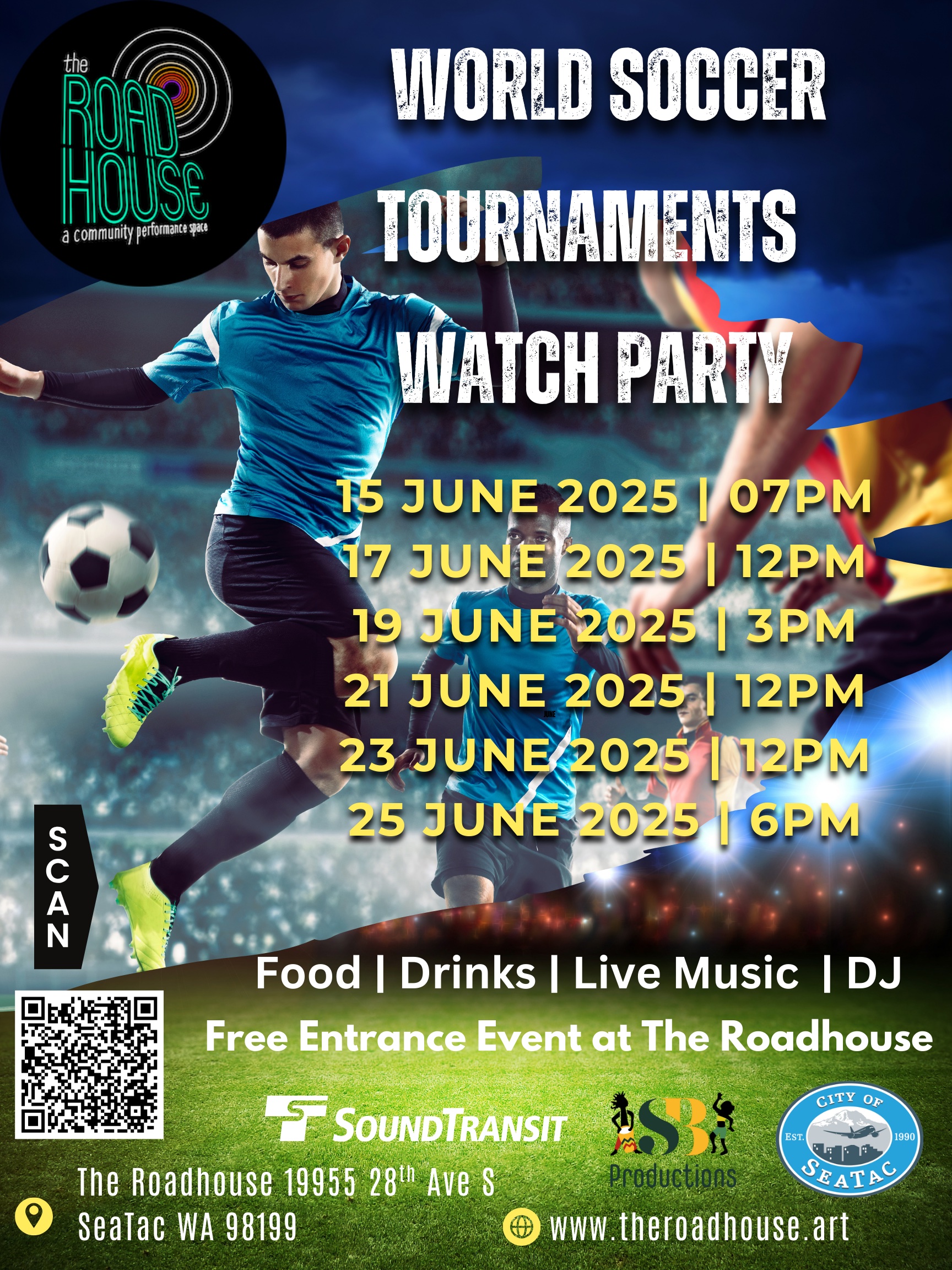 World Soccer Tournaments Watch Party