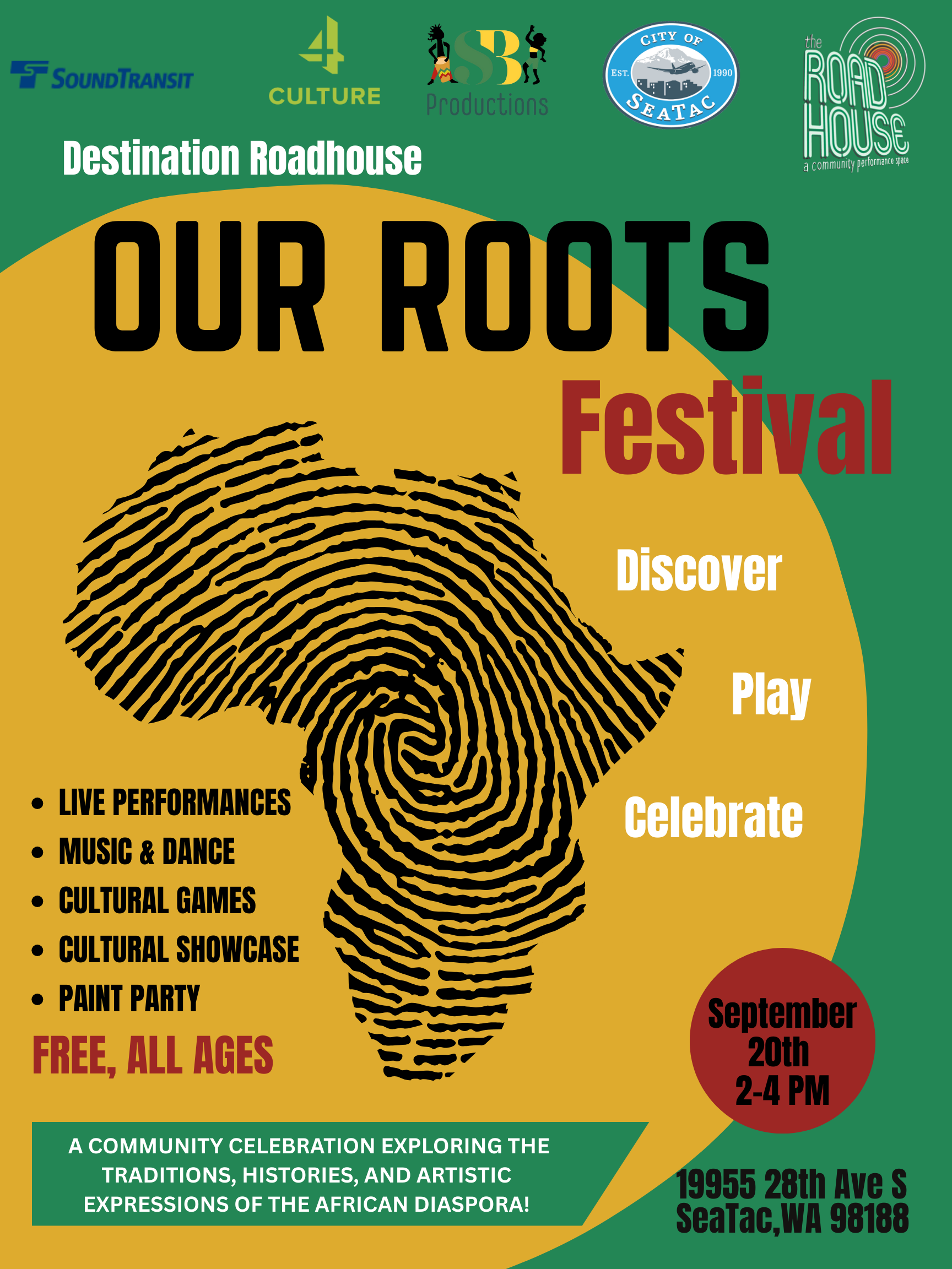 Destination Roadhouse “Our Roots Festival”