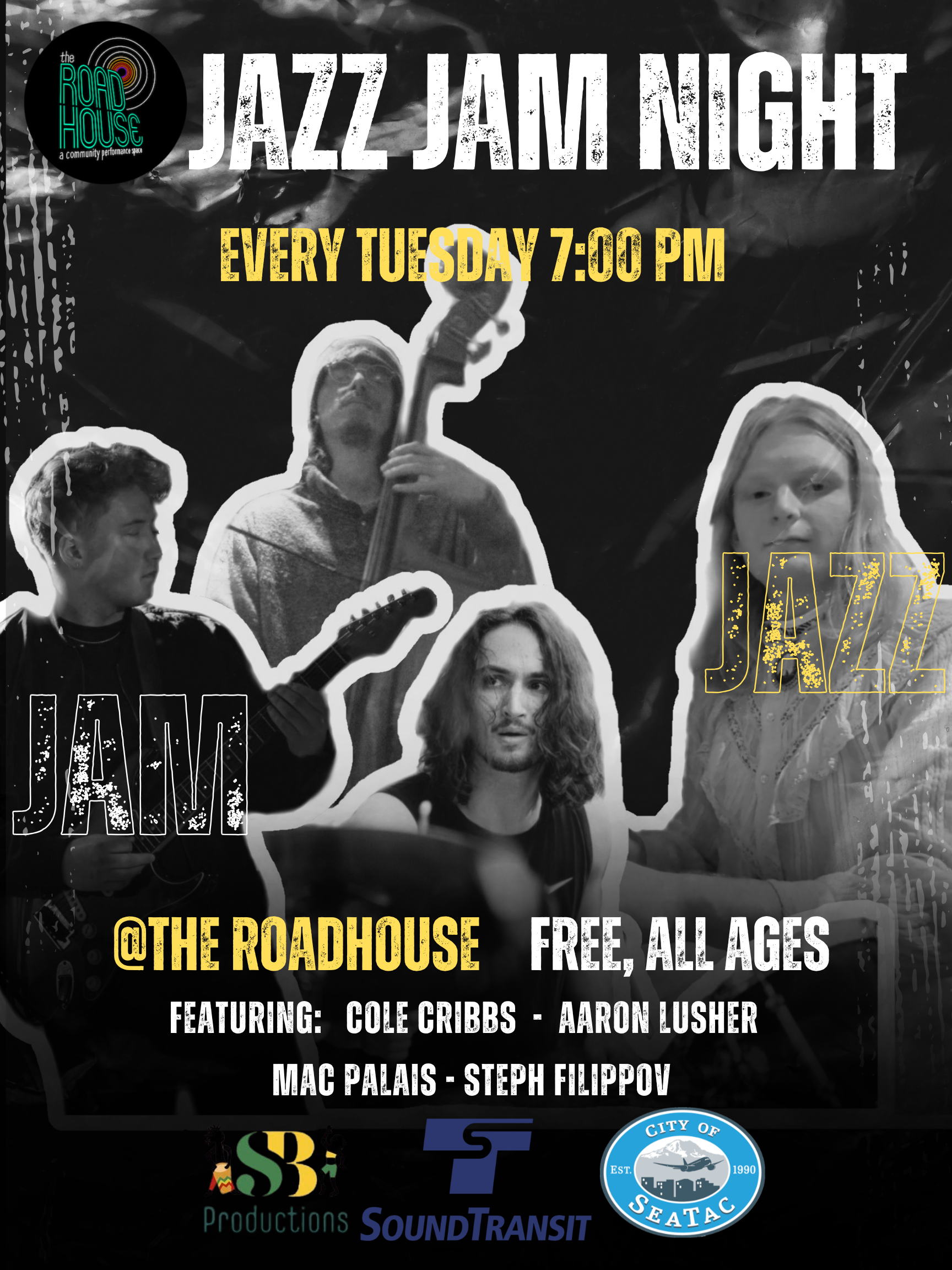 Destination Roadhouse ” Jazz Jam Night”