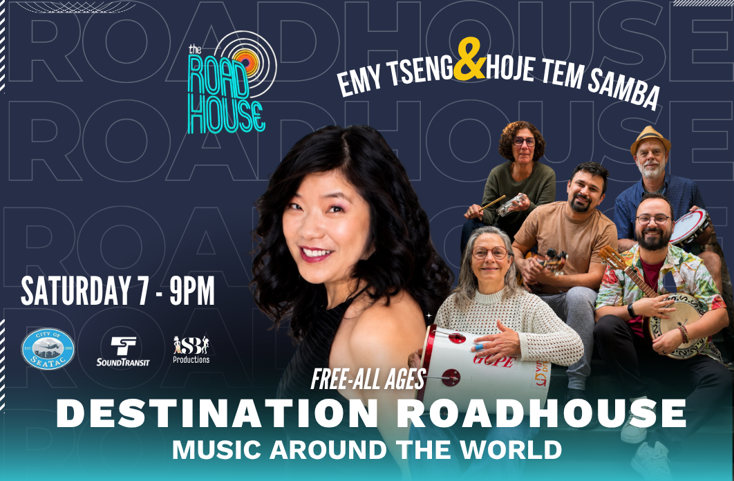 Destination Roadhouse ” Music Around The World” Emy Tseng & Hoje Tem Samba