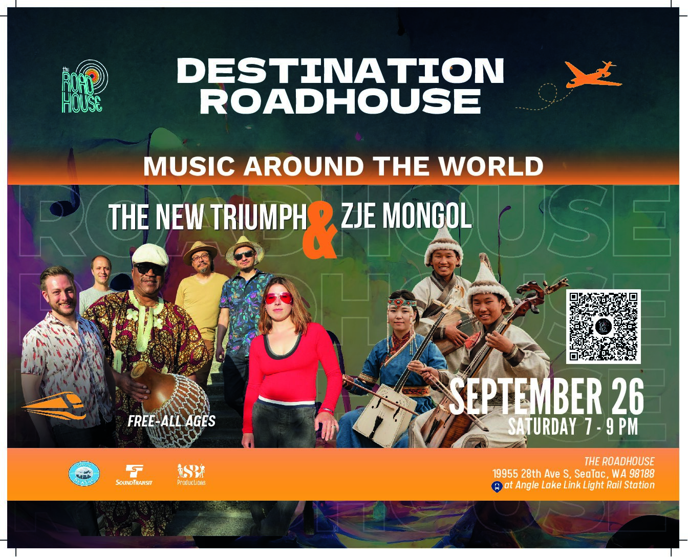 Destination Roadhouse “Music Around the world” The New Triumph